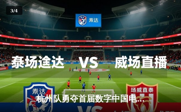 杭州队勇夺首届数字中国电竞邀请赛麻将项目冠军 王明轩独揽MVP - 3